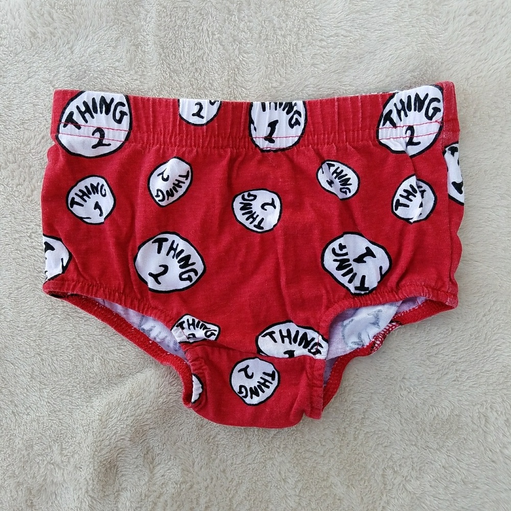 Dr Seuss Thing 1 2 Baby Bloomers